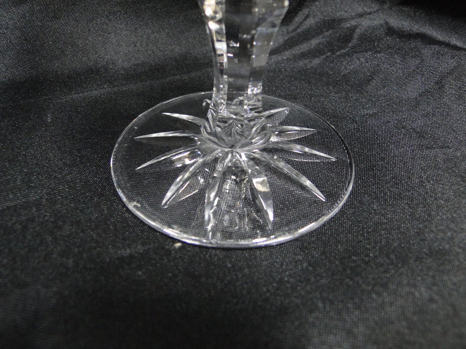 American Cut Eleanor, Pinwheel, Fan: Wine Glass (es), 5 3/4", As Is