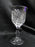 American Cut Eleanor, Pinwheel, Fan: Wine Glass (es), 5 3/4", As Is