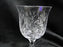 American Cut Eleanor, Pinwheel, Fan: Wine Glass (es), 5 3/4", As Is