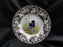 Spode Woodland Black Labrador Hunting Dog: Dinner Plate, 10 1/2", Flaw