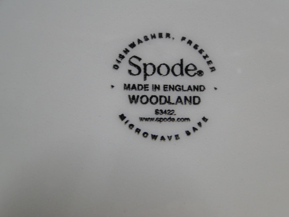 Spode Woodland Winter Scenes Elk: Dinner Plate, 10 1/2", Flaw