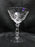 Heisey Rosalie #3408 Etched Floral: Champagne Sherbet, 5" Tall, As Is