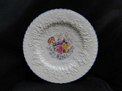 Spode Y3439, Savoy w/ Florals: Luncheon Plate (s), 8 1/2"