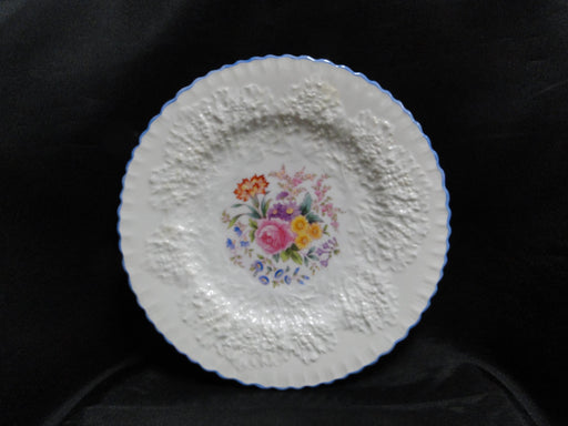 Spode Y3439, Savoy w/ Florals: Luncheon Plate (s), 8 1/2", Crazing & Discolor