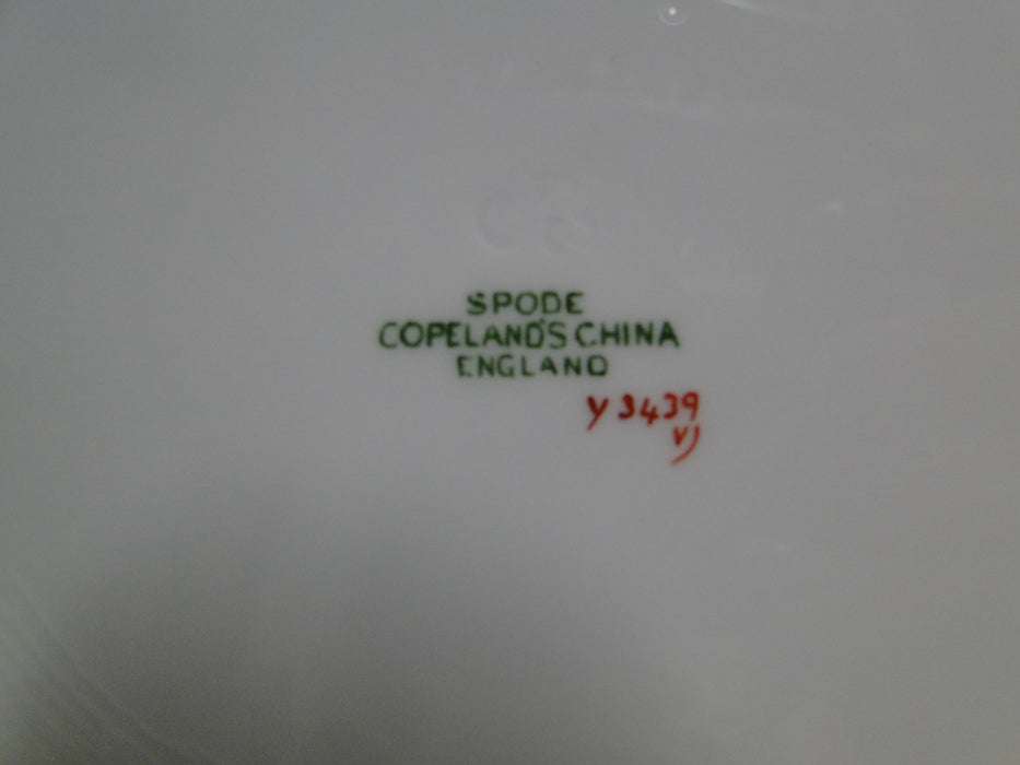 Spode Y3439, Savoy w/ Florals: Luncheon Plate (s), 8 1/2", Crazing & Discolor