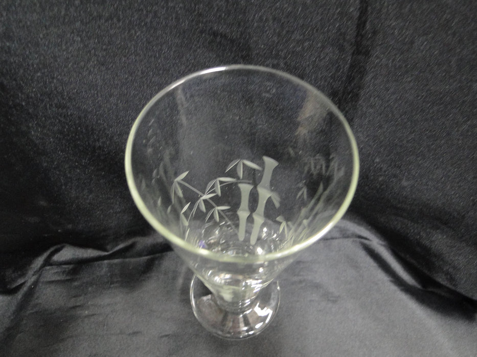 Sasaki Bamboo: Clear, Cut Bamboo Design: Pilsner, 8", As Is