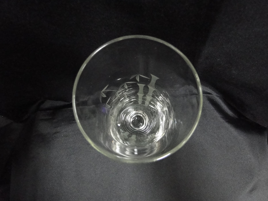 Sasaki Bamboo: Clear, Cut Bamboo Design: Pilsner, 8", As Is