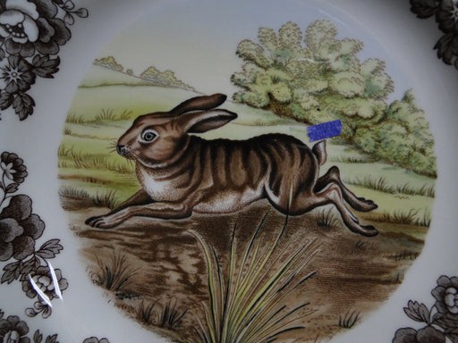 Spode Woodland Rabbit, Bunny, England: Dinner Plate, 10 1/2", Flaw