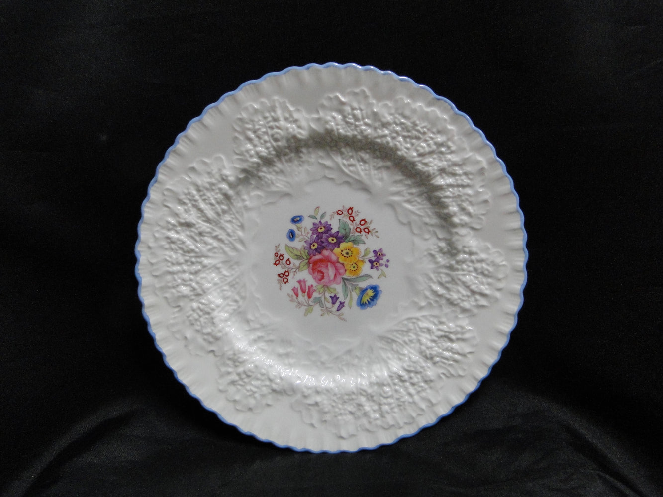 Spode Y3439, Savoy w/ Florals: Salad Plate (s), 7 7/8"