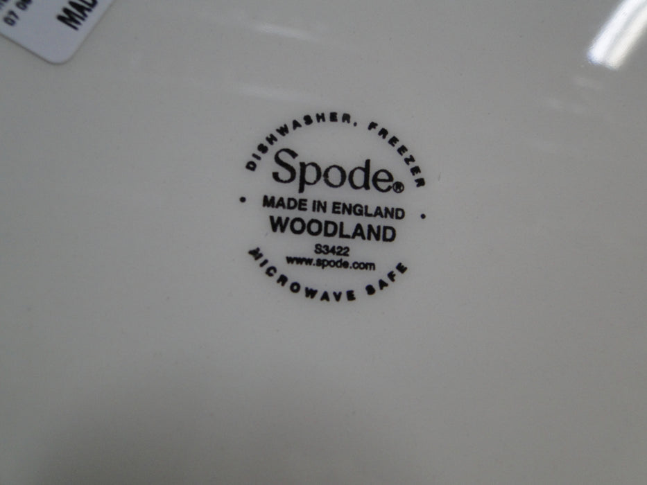 Spode Woodland Rabbit, Bunny, England: Dinner Plate, 10 1/2", Flaw