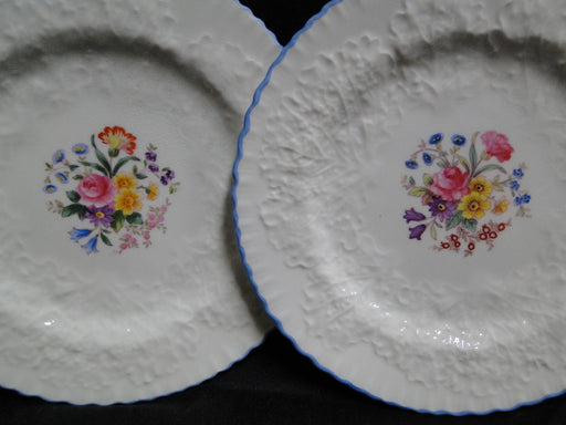 Spode Y3439, Savoy w/ Florals: Bread Plate (s), 6 1/8", Crazing