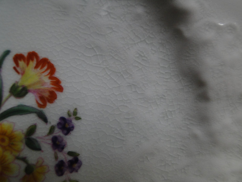 Spode Y3439, Savoy w/ Florals: Bread Plate (s), 6 1/8", Crazing
