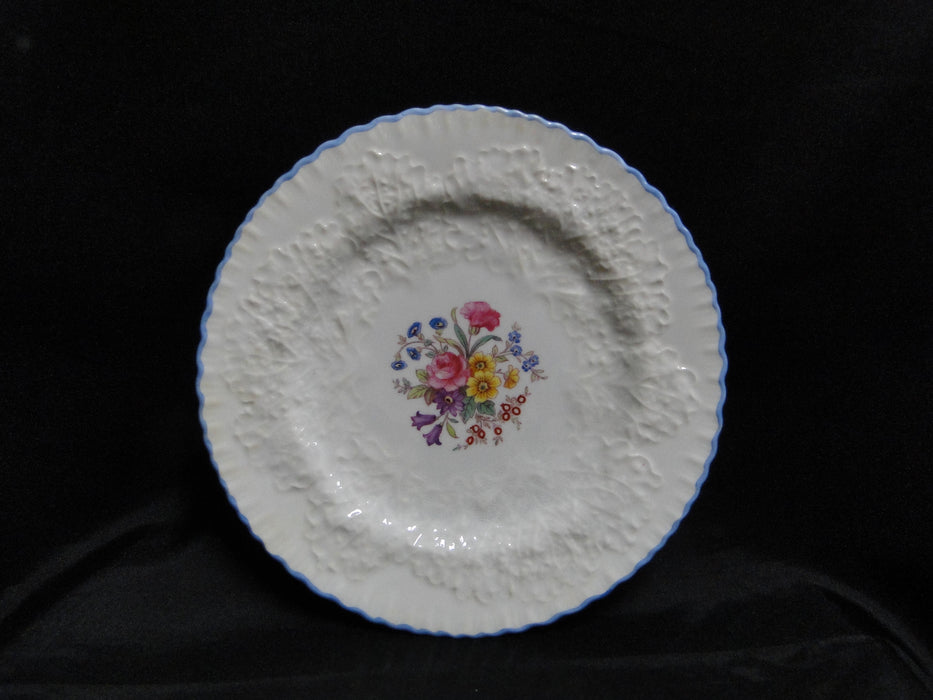 Spode Y3439, Savoy w/ Florals: Bread Plate (s), 6 1/8", Crazing & Discolor