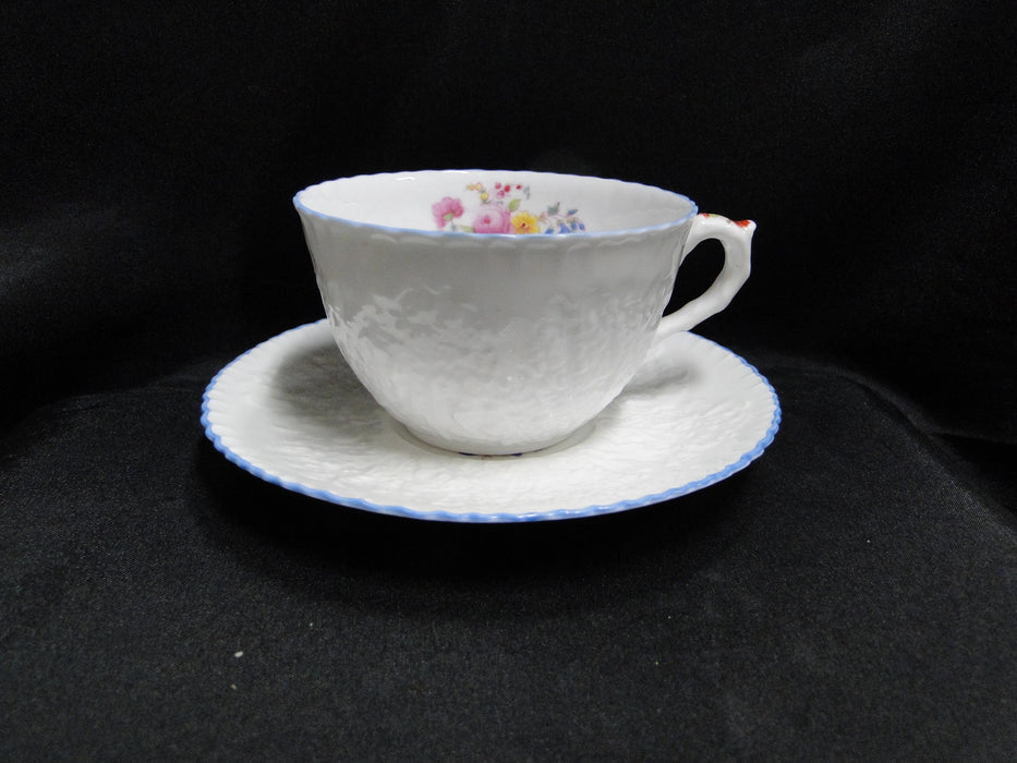 Spode Y3439, Savoy w/ Florals: Cup & Saucer Set (s), 2 3/8"