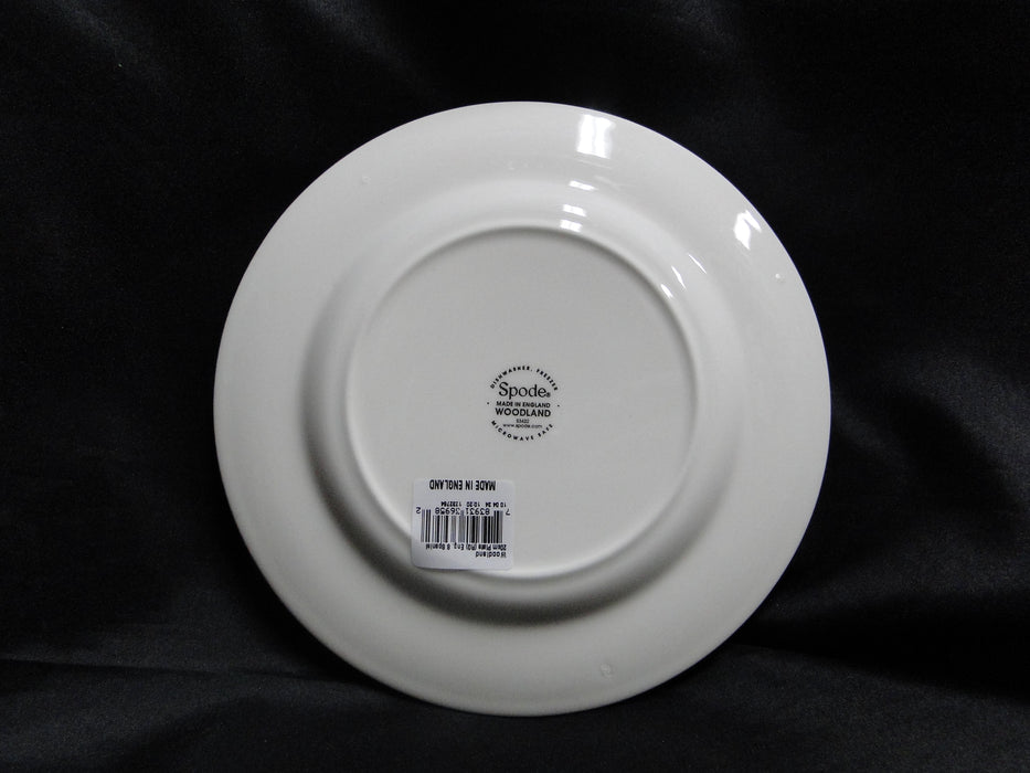 Spode Woodland English Springer Spaniel Hunting Dog: NEW Salad Plate, Box