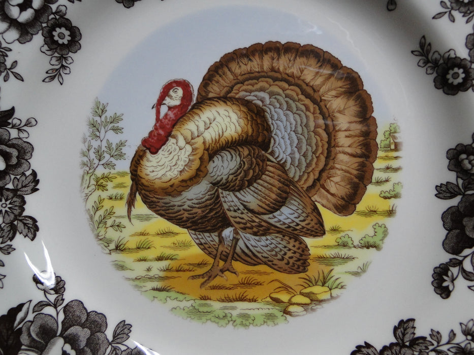Spode Woodland Turkey Game Bird, England: New Dinner Plate (s), 10 1/2", Box
