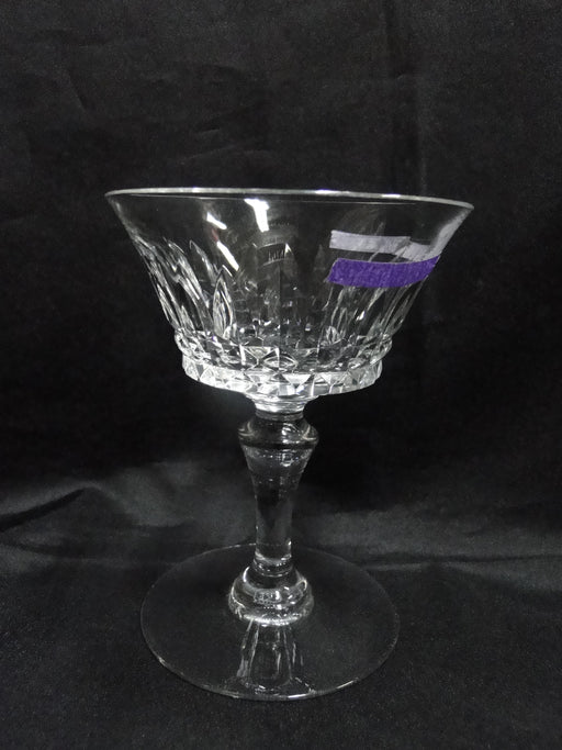 Baccarat Piccadilly, Vertical Cuts: Champagne / Sherbet, 5" Tall, Scratch