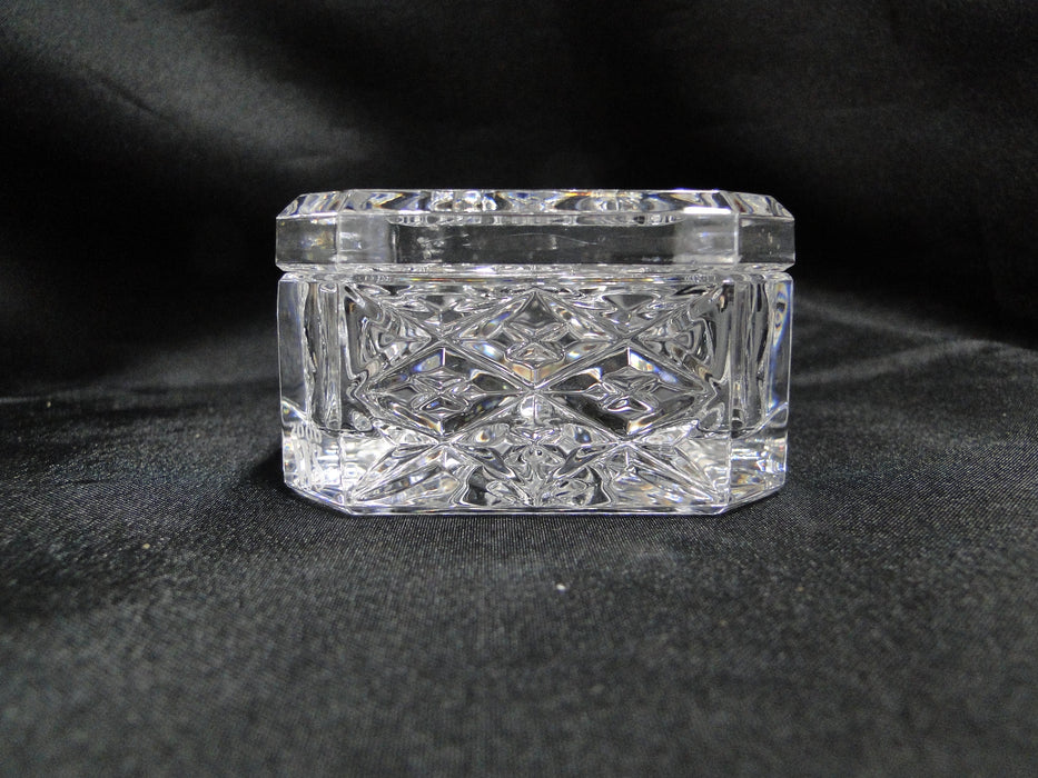 Waterford Crystal, Society Enrollment Gift: 2000 Square Trinket Box, 2 1/2"