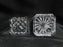 Waterford Crystal, Society Enrollment Gift: 2000 Square Trinket Box, 2 1/2"