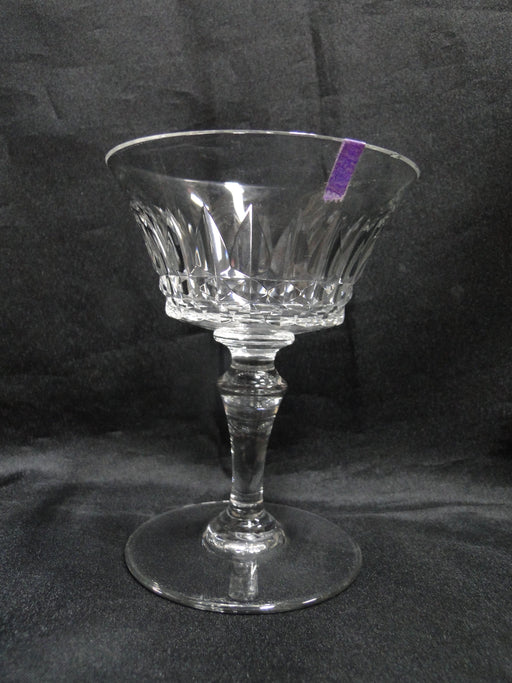 Baccarat Piccadilly, Vertical Cuts: Champagne / Sherbet (s), 5" Tall, As Is