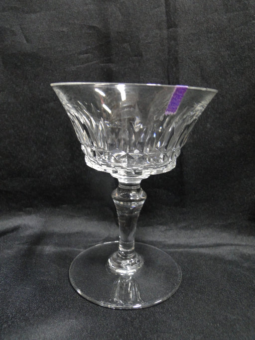 Baccarat Piccadilly, Vertical Cuts: Champagne / Sherbet (s), 5" Tall, As Is