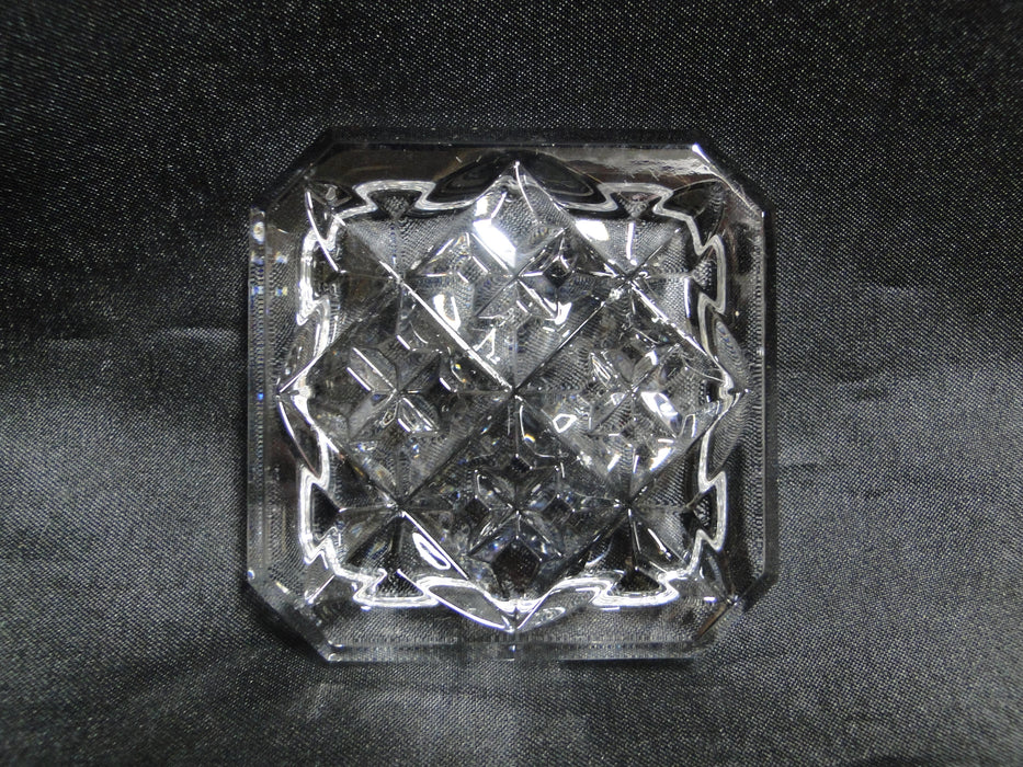 Waterford Crystal, Society Enrollment Gift: 2000 Square Trinket Box, 2 1/2"