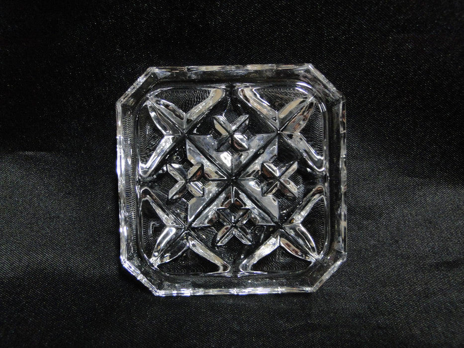 Waterford Crystal, Society Enrollment Gift: 2000 Square Trinket Box, 2 1/2"