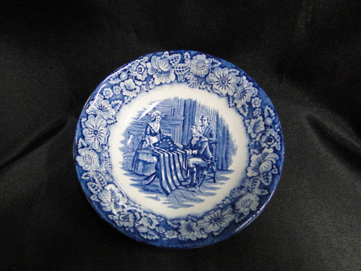 Staffordshire Liberty Blue, Blue & White Scene: Fruit Bowl (s), 5" x 1 1/4"