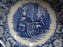 Staffordshire Liberty Blue, Blue & White Scene: Fruit Bowl (s), 5" x 1 1/4"