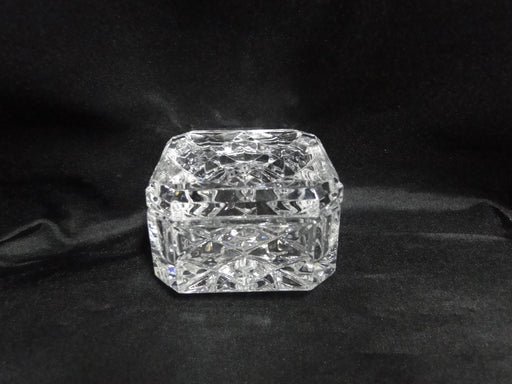 Waterford Crystal, Society Enrollment Gift: 2000 Square Trinket Box, 2 1/2"