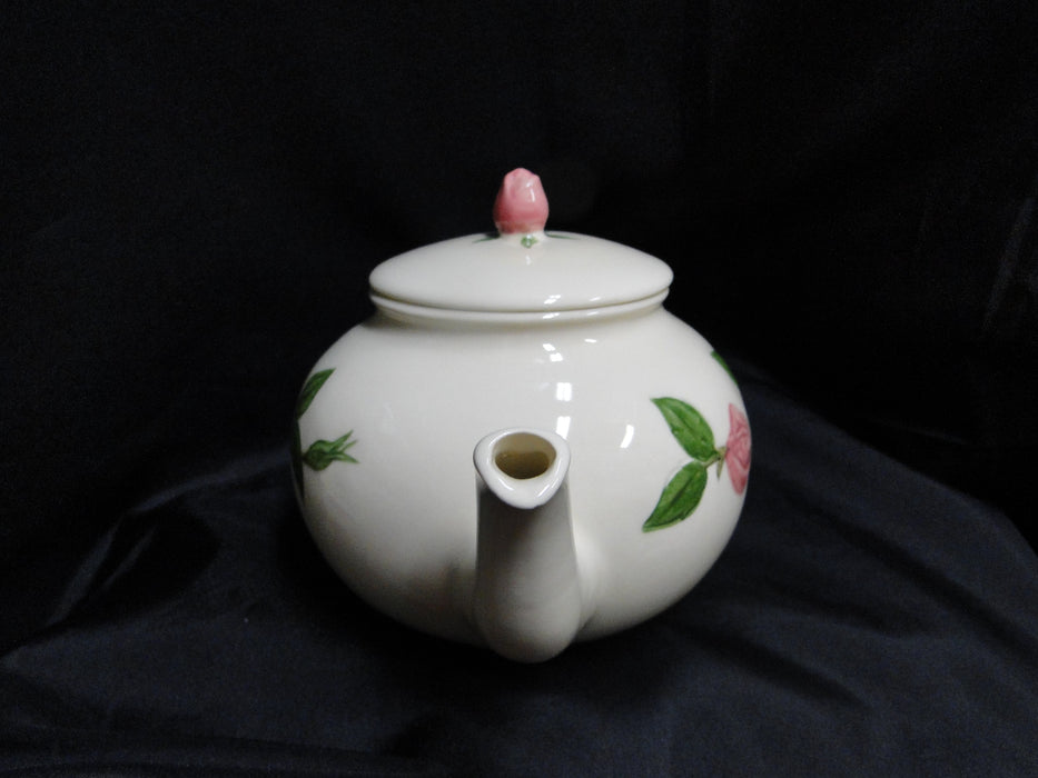 Franciscan Desert Rose, USA: Teapot & Lid, 5 3/4" Tall, As Is