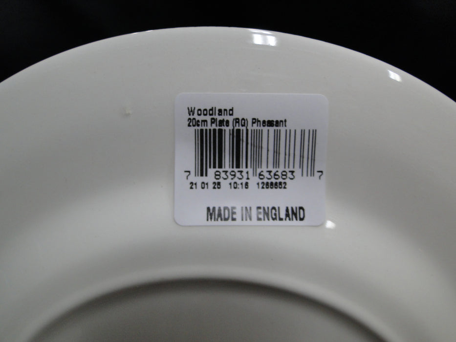 Spode Woodland Pheasant Game Bird, England: NEW Salad Plate (s), 7 3/4", Box