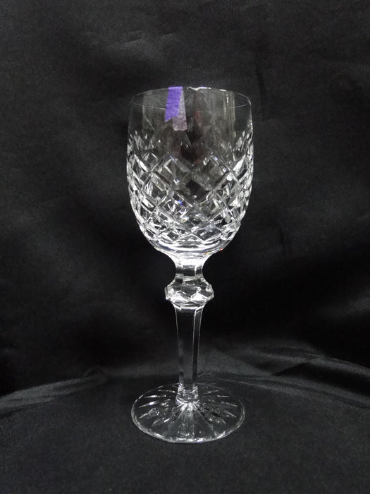 Waterford Crystal Powerscourt, Cut Criss Cross: Claret Wine Glass, 7", As Is