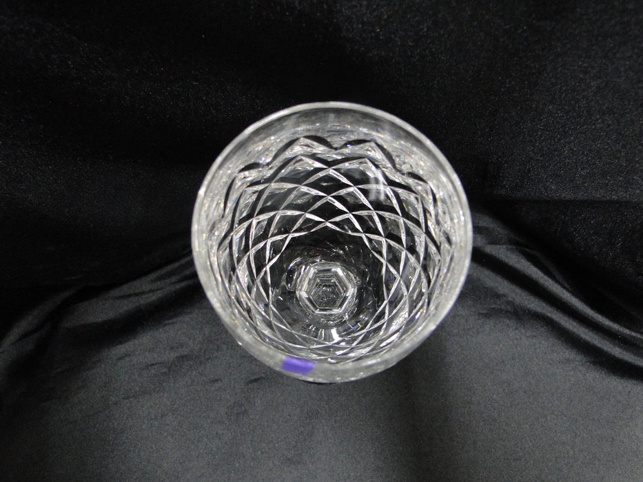 Waterford Crystal Powerscourt, Cut Criss Cross: Claret Wine Glass, 7", As Is