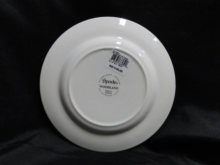 Spode Woodland Flat Coat Pointer Hunting Dog: NEW Salad Plate (s) 7 3/4", Box