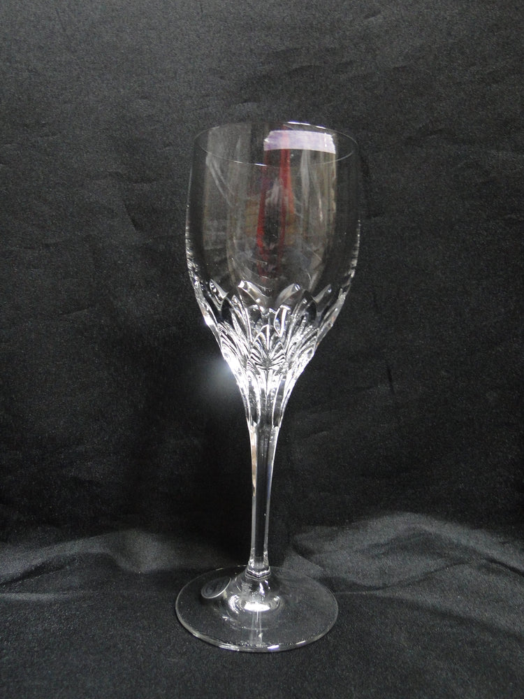 Gorham Diamond, Vertical Cuts: Wine Glass, 7 5/8" Tall, As Is