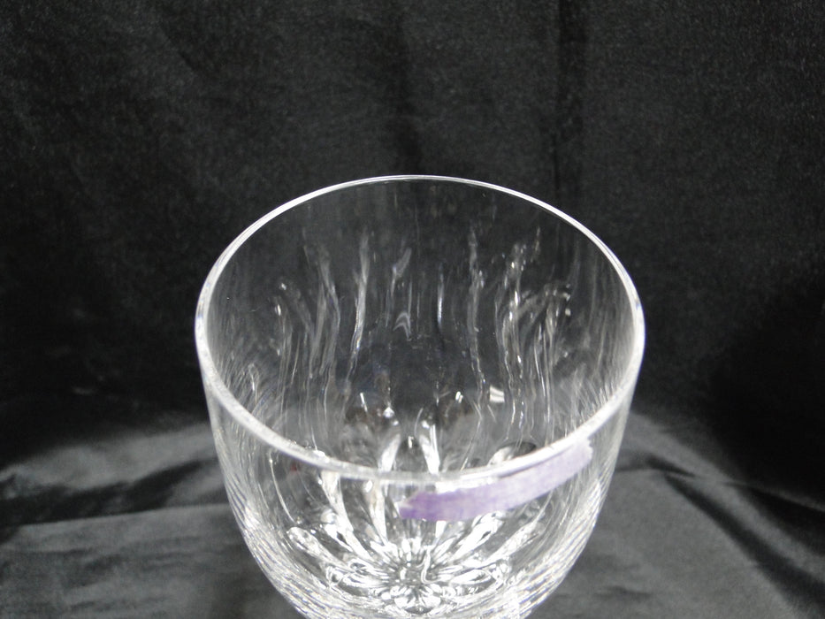 Gorham Diamond, Vertical Cuts: Wine Glass, 7 5/8" Tall, As Is