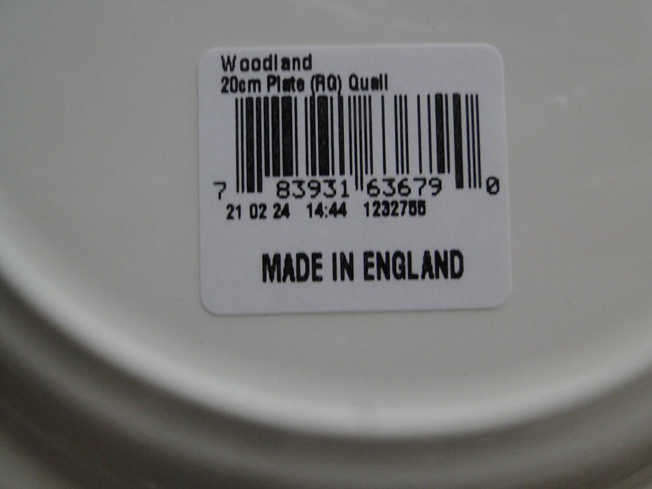 Spode Woodland Quail Game Bird, England: NEW Salad Plate (s), 7 3/4", Box