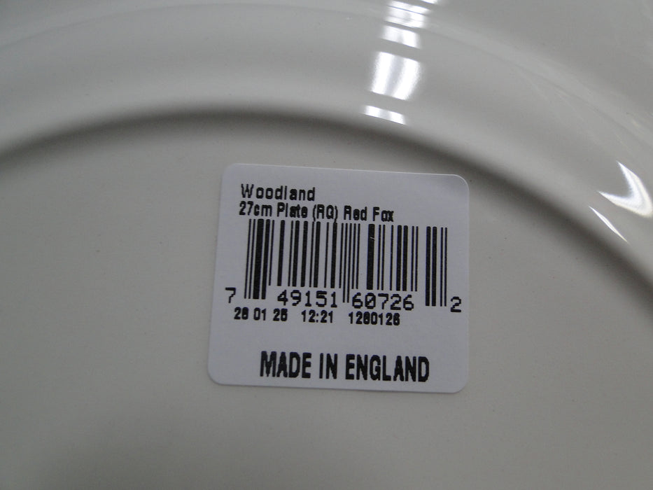 Spode Woodland Red Fox, England: NEW Dinner Plate (s), 10 1/2", Box