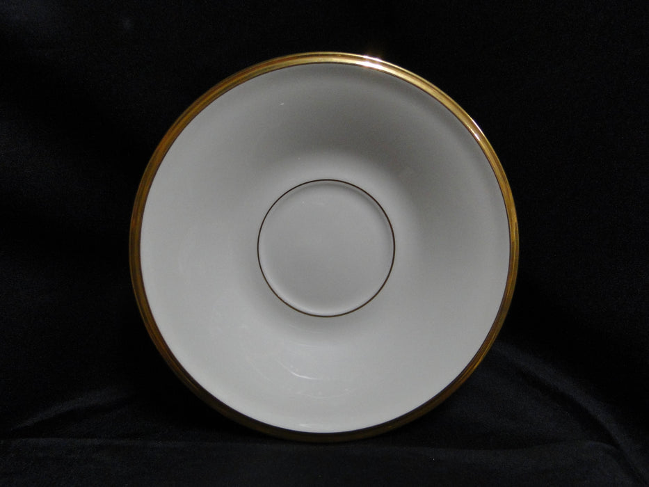 Lenox Eternal, Ivory w/ Gold Trim: Cup & Saucer Set (s), 3 1/8" Tall