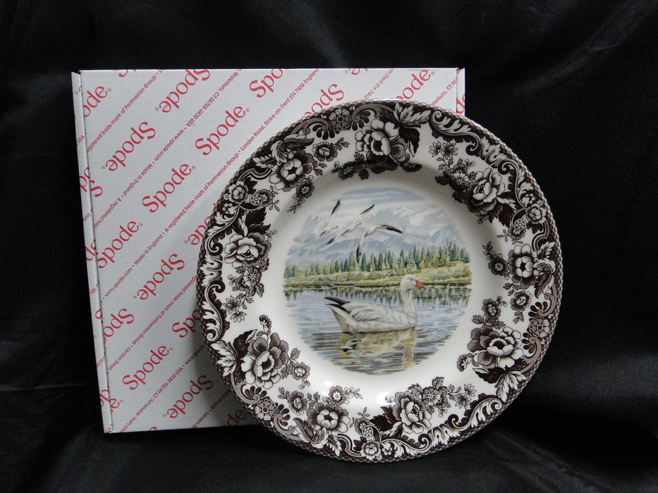 Spode Woodland Snow Goose, England: NEW Dinner Plate (s), 10 1/2", Box