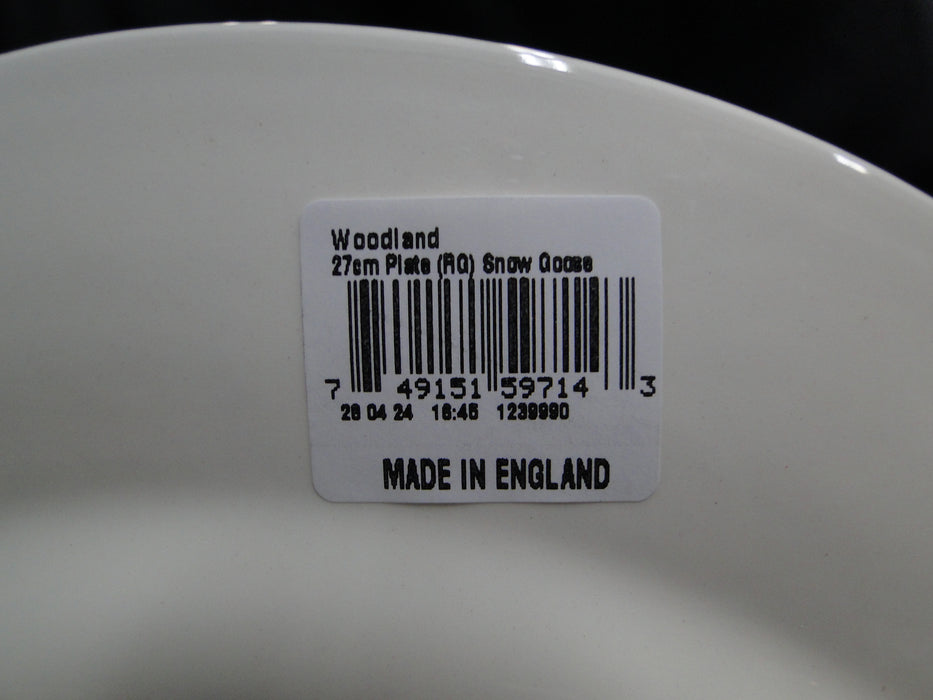 Spode Woodland Snow Goose, England: NEW Dinner Plate (s), 10 1/2", Box