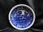 Copeland Spode's Tower Blue: Blue Flowers & Scene: 6 3/4" Saucer Only, As Is