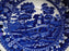 Copeland Spode's Tower Blue: Blue Flowers & Scene: 6 3/4" Saucer Only, As Is