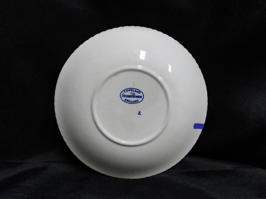 Copeland Spode's Tower Blue: Blue Flowers & Scene: 6 3/4" Saucer Only, As Is