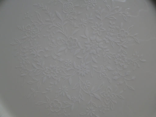 Noritake Affection, 7192, White Flowers: Dinner Plate, 10 1/2", As Is