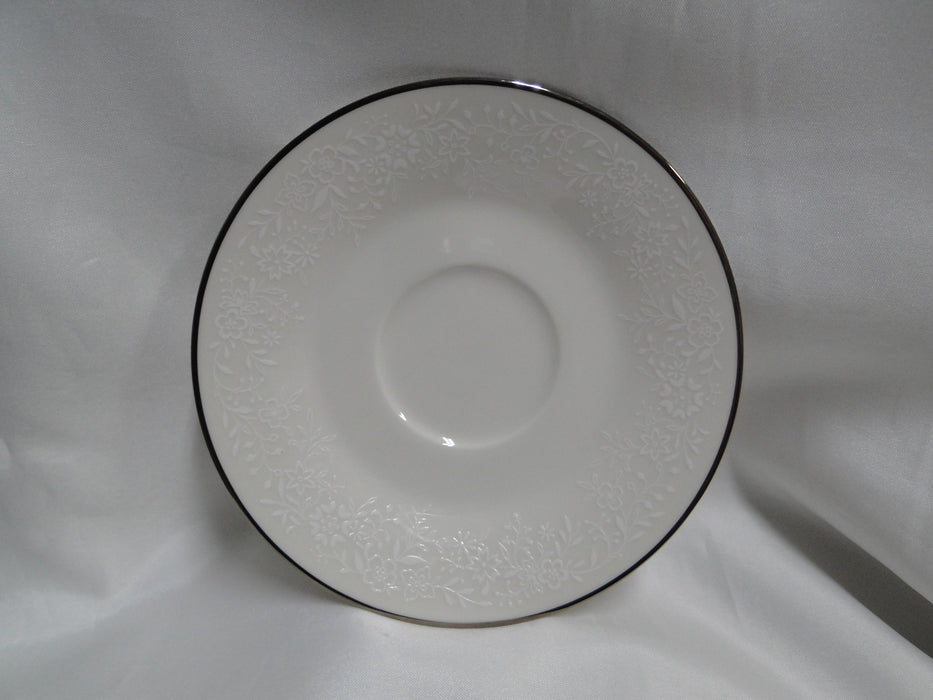 Noritake Affection, 7192, White Flowers: Cup & Saucer Set (s), 3"