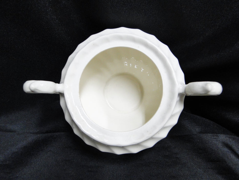 Myott Staffordshire Olde Chelsea, Cream w/ Swirl: Sugar Bowl, No Lid, As Is