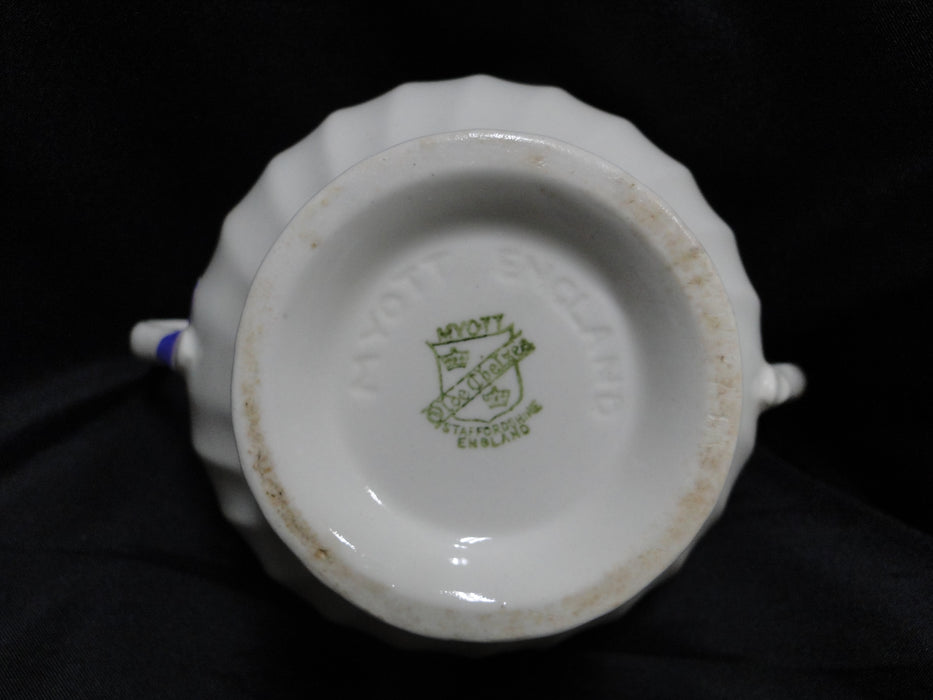 Myott Staffordshire Olde Chelsea, Cream w/ Swirl: Sugar Bowl, No Lid, As Is