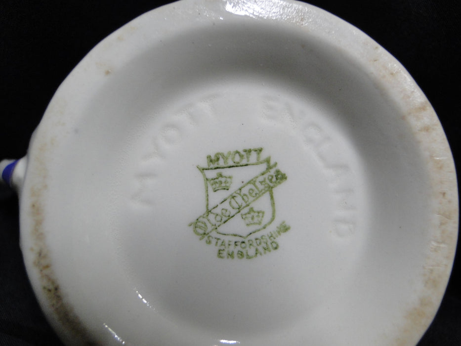 Myott Staffordshire Olde Chelsea, Cream w/ Swirl: Sugar Bowl, No Lid, As Is